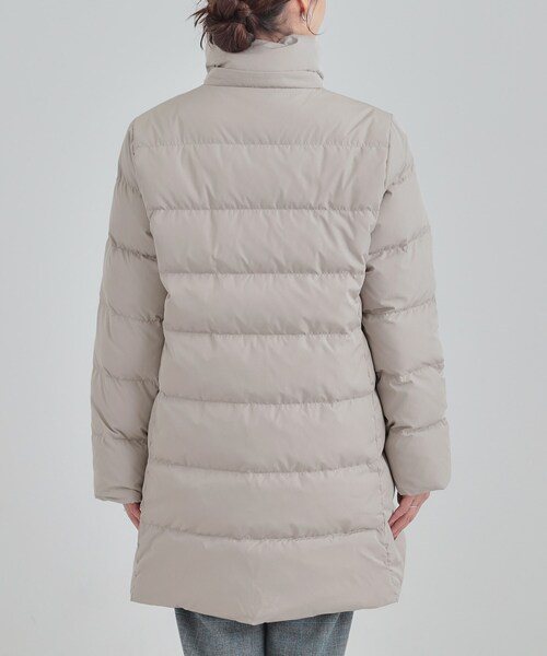 SHOO・LA・RUE(シューラルー)の「【洗濯機可/撥水】フェイクファーフード ロングダウン(ダウンジャケット/コート・レディース・ブラック/カーキ/サンドベージュ・02/03/01/04)」の22枚目の写真