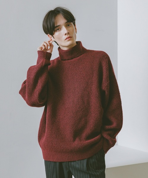 WOOLMOCH】TURTLE NECK KNIT / 【ウールモッチ】タートルネックニット