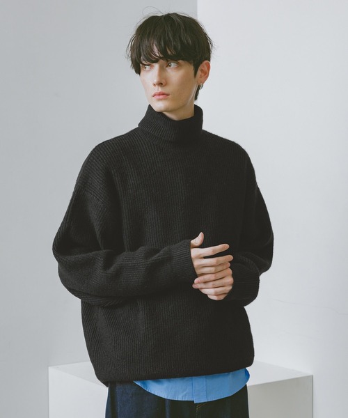 WOOLMOCH】TURTLE NECK KNIT / 【ウールモッチ】タートルネックニット