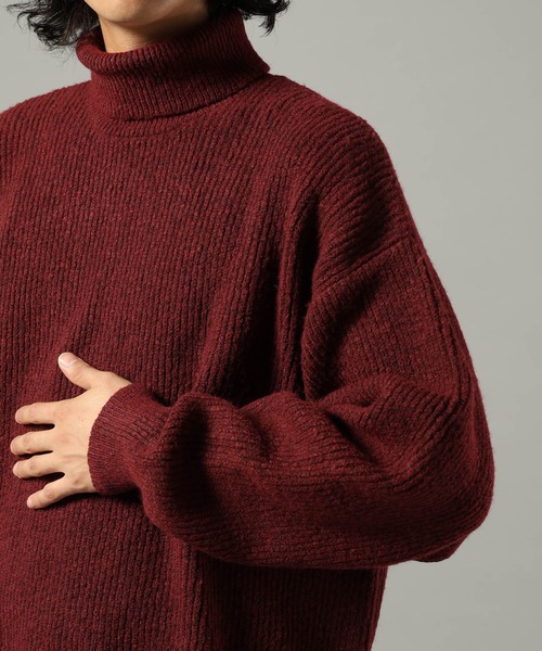 WOOLMOCH】TURTLE NECK KNIT / 【ウールモッチ】タートルネックニット
