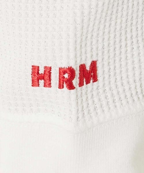 HOLLYWOOD RANCH MARKET(ハリウッドランチマーケット)の「Hanes × HRM EXCLUSIVE エンブロイダリーサーマル 2パックTシャツ(Tシャツ/カットソー・メンズ・ネイビー/ブラック・M/XL/S/XS/L)」の16枚目の写真