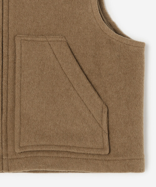 LONDON TRADITION(ロンドントラディション)の「UNFIL | 【LONDON TRADITION×UNFIL】ダブルフェイス ジップベスト WOMEN(その他アウター・レディース・ネイビー/キャメル・1)」の7枚目の写真