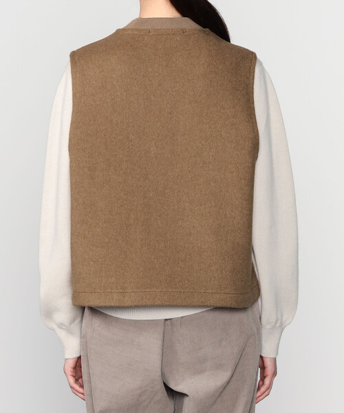 LONDON TRADITION(ロンドントラディション)の「UNFIL | 【LONDON TRADITION×UNFIL】ダブルフェイス ジップベスト WOMEN(その他アウター・レディース・ネイビー/キャメル・1)」の13枚目の写真