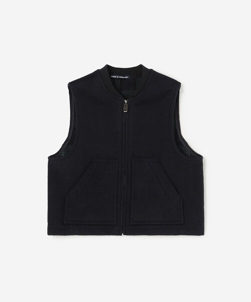 LONDON TRADITION(ロンドントラディション)の「UNFIL | 【LONDON TRADITION×UNFIL】ダブルフェイス ジップベスト WOMEN(その他アウター・レディース・ネイビー/キャメル・1)」の17枚目の写真