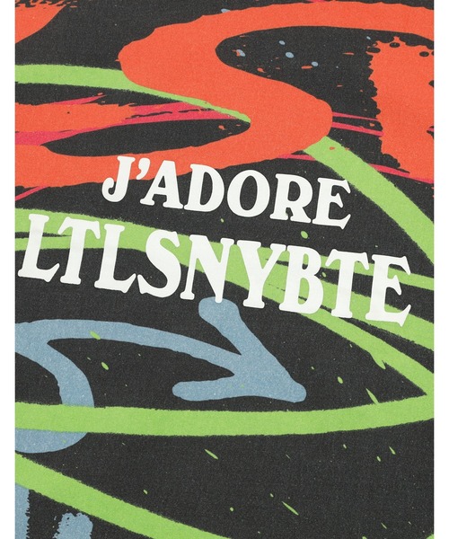 Little sunny bite（リトルサニーバイト）の「【RES】【Little Sunny Bite】Jadore LSB top（Tシャツ/カットソー・レディース・ピンク/ブルー/ブラック・MEDIUM/SMALL）」の20枚目の写真