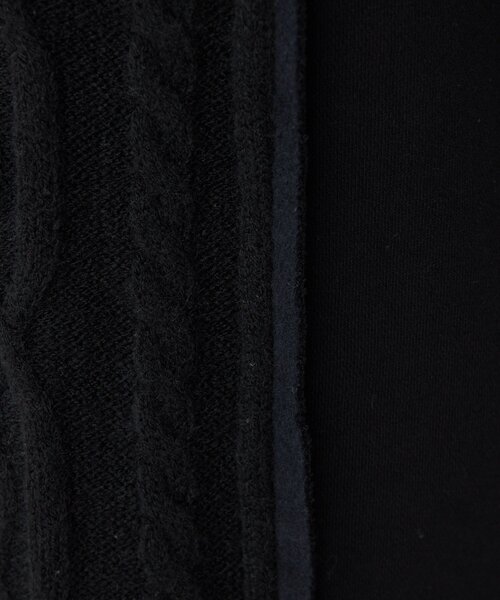 ear PAPILLONNER(イアパピヨネ)の「裏起毛ニットパンツ【SUM1 STYLE】(その他パンツ・レディース・ライトグレー/ブラック・FREE)」の14枚目の写真