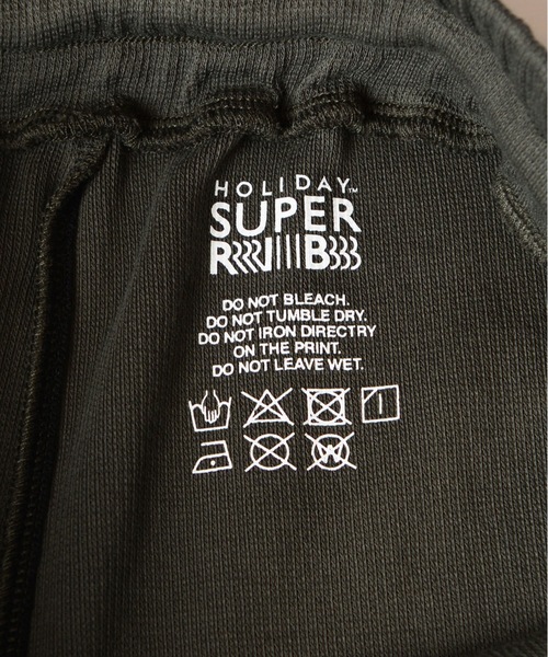 HOLIDAY（ホリデイ）の「SUPER RIB LACE PANTS スーパーリブレースパンツ（その他パンツ・レディース・チャコールグレー・1/0）」の5枚目の写真