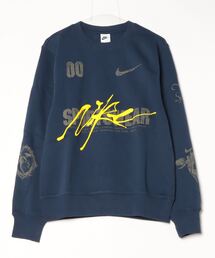 NIKE(ナイキ)のナイキ NIKE ナイキ NSW クラブ BB OC 3 フ ゜ルオーバー L/S クルー(その他トップス)