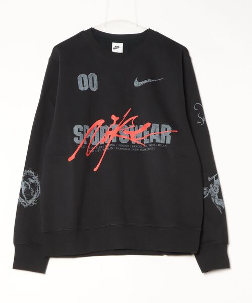 NIKE(ナイキ)の「ナイキ NIKE ナイキ NSW クラブ BB OC 3 プルオーバー L/S クルー(スウェット・メンズ・ブラック/ネイビー・S/M/L/LL/3L)」の18枚目の写真