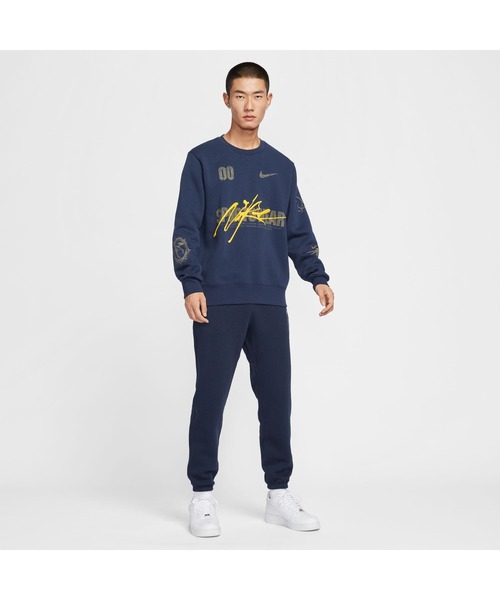 NIKE(ナイキ)の「ナイキ NIKE ナイキ NSW クラブ BB OC 3 プルオーバー L/S クルー(スウェット・メンズ・ブラック/ネイビー・S/M/L/LL/3L)」の5枚目の写真