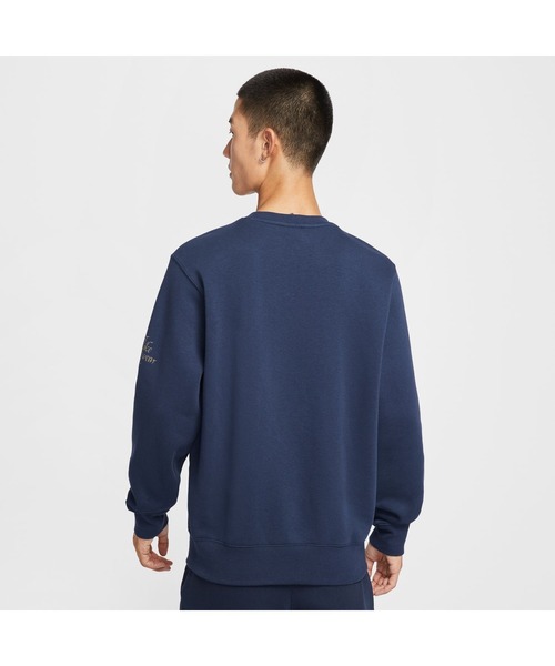 NIKE(ナイキ)の「ナイキ NIKE ナイキ NSW クラブ BB OC 3 プルオーバー L/S クルー(スウェット・メンズ・ブラック/ネイビー・S/M/L/LL/3L)」の6枚目の写真