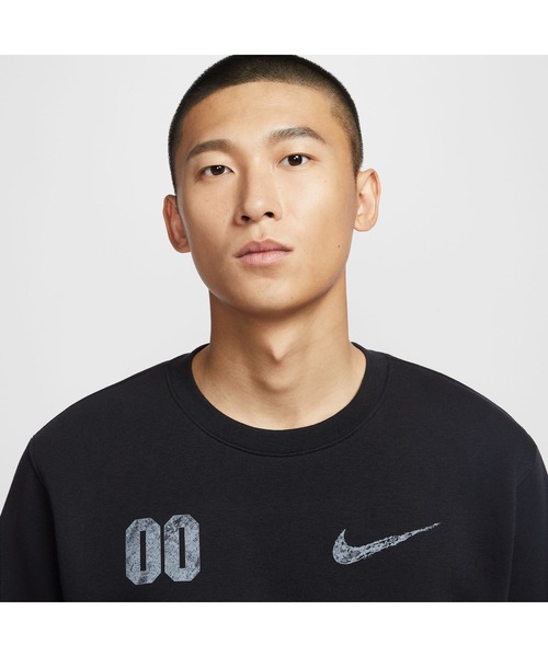 NIKE(ナイキ)の「ナイキ NIKE ナイキ NSW クラブ BB OC 3 プルオーバー L/S クルー(スウェット・メンズ・ブラック/ネイビー・S/M/L/LL/3L)」の14枚目の写真