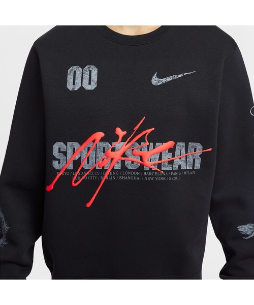 NIKE(ナイキ)の「ナイキ NIKE ナイキ NSW クラブ BB OC 3 プルオーバー L/S クルー(スウェット・メンズ・ブラック/ネイビー・S/M/L/LL/3L)」の15枚目の写真