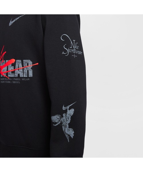 NIKE(ナイキ)の「ナイキ NIKE ナイキ NSW クラブ BB OC 3 プルオーバー L/S クルー(スウェット・メンズ・ブラック/ネイビー・S/M/L/LL/3L)」の16枚目の写真