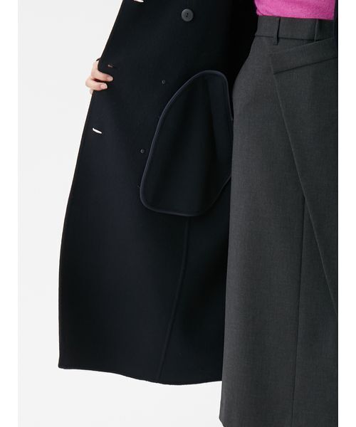 セール】ベルト付きリバーピーコート（ピーコート）｜Mila Owen（ミラ