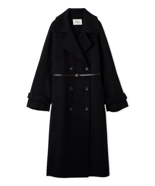 タグ付☆ Mila Owen メルトン ピーコート mtt イタリア布地 タグ付☆ Mila Owen メルトン ピーコート mtt イタリア布地