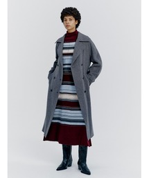 Mila Owen(ミラオーウェン)のベルト付きリバーピーコート(ピーコート)