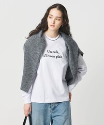 Les petits basics（ルベーシック）の「＜Les Petits Basics＞UN CAFE ロングスリーブ Tシャツ（Tシャツ/カットソー）」
