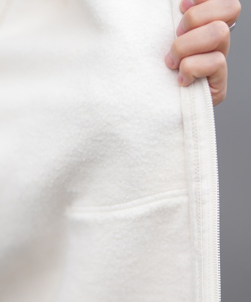 CHUMS（チャムス）の「CHUMS/チャムス ジップアップ パーカー スウェット フーディー バックプリント 裏起毛 LOVE BALLOON ZIP PARKA CH00-1541（パーカー・レディース・ナチュラル/ベージュ系その他/グリーン系その他/ネイビー・S/M/L）」の11枚目の写真