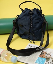 GERRY（ジェリー）の「GERRY 2WAY キンチャク ドロスト 巾着 ショルダーバッグ 男女兼用（ショルダーバッグ）」