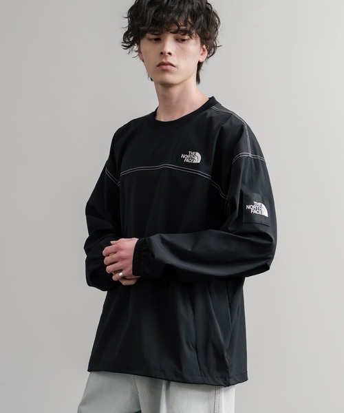 THE NORTH FACE WHITE LABEL ブラック 長袖カットソー 日本未展開モデル THE NORTH FACE ザ・ノースフェイス WHITE LABEL