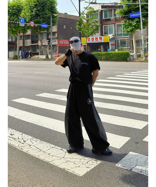 AVANDRESS(アバンドレス )の「Reverse wide training Pants BLACK(スウェットパンツ・レディース・その他・SMALL/MEDIUM/LARGE)」の9枚目の写真