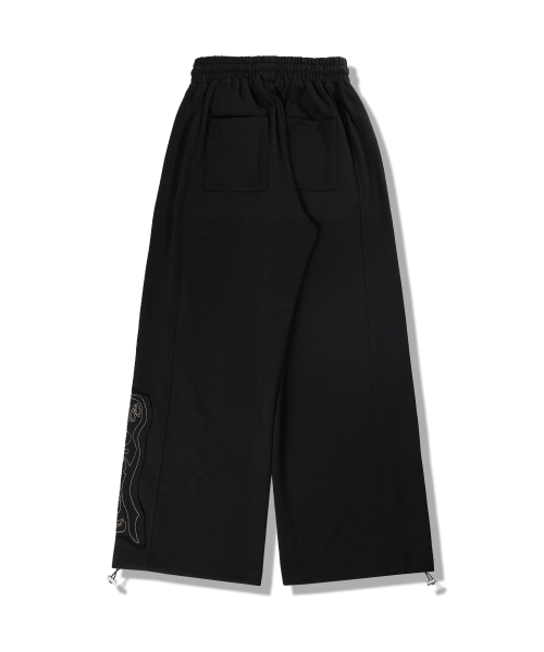 GUBIN(グビン)の「アプリケポイントスウェットパンツ - ブラック(スウェットパンツ・レディース・その他・MEDIUM/LARGE)」の3枚目の写真