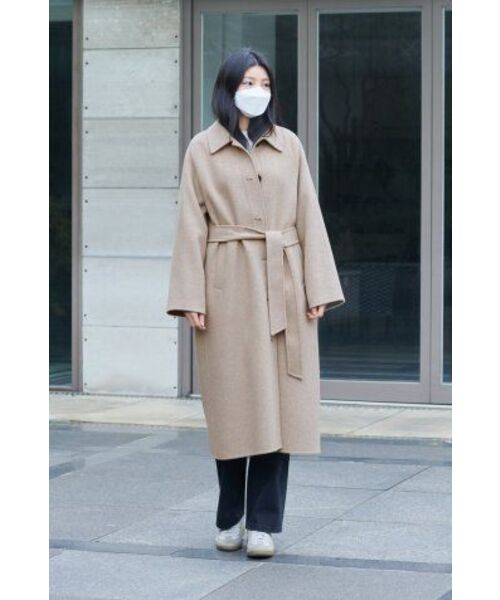 MUSINSA STANDARD WOMAN（ムシンサスタンダードウーマン）の「レディースワイドデニムパンツ[ウォッシュドブラック]（デニムパンツ・レディース・その他・32/30/23/24/25/26/27/28/29）」の14枚目の写真