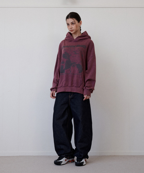Retriever Club（レトリーバークラブ）の「PARADISE HOODIE [DUSTY PINK]（パーカー・レディース・その他・MEDIUM/LARGE/X-LARGE）」の10枚目の写真