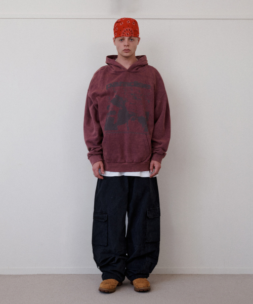 Retriever Club（レトリーバークラブ）の「PARADISE HOODIE [DUSTY PINK]（パーカー・レディース・その他・MEDIUM/LARGE/X-LARGE）」の11枚目の写真