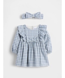 GAP | フランネル リボン ワンピース コーデセット (ベビー)(ワンピース)