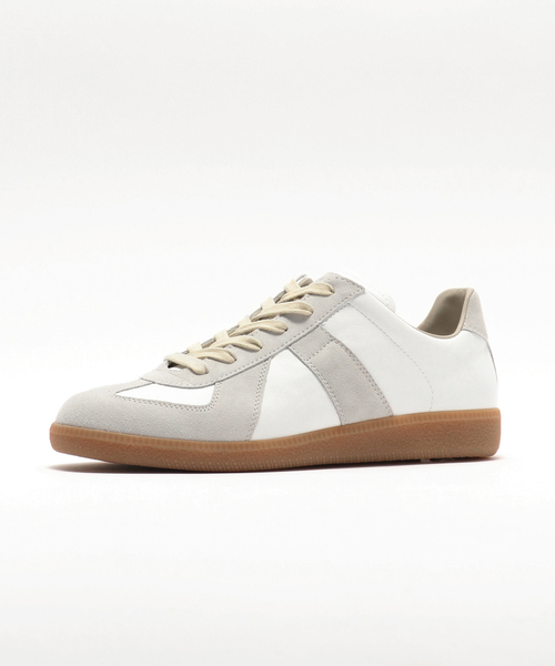 Maison Margiela(メゾンマルジェラ)の「MAISON MARGIELA (メゾン マルジェラ) REPLICA GERMAN TRAINER(スニーカー・メンズ・ブラック/ホワイト・41/42)」の10枚目の写真