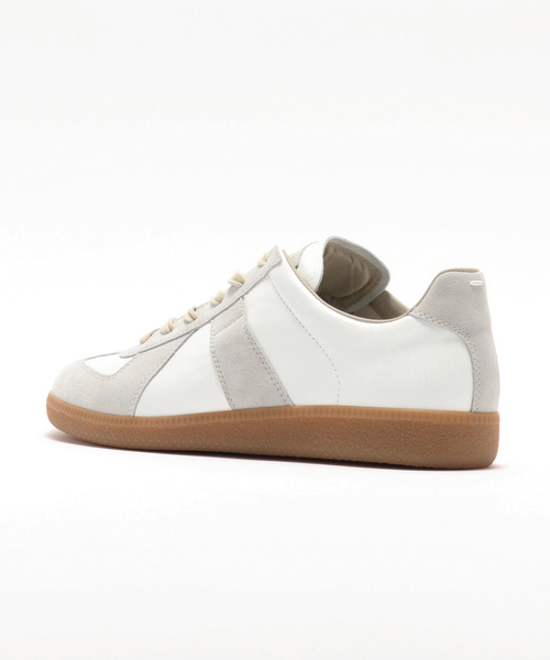 Maison Margiela(メゾンマルジェラ)の「MAISON MARGIELA (メゾン マルジェラ) REPLICA GERMAN TRAINER(スニーカー・メンズ・ブラック/ホワイト・41/42)」の9枚目の写真