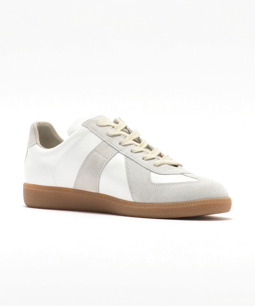 Maison Margiela(メゾンマルジェラ)の「MAISON MARGIELA (メゾン マルジェラ) REPLICA GERMAN TRAINER(スニーカー・メンズ・ブラック/ホワイト・41/42)」の7枚目の写真
