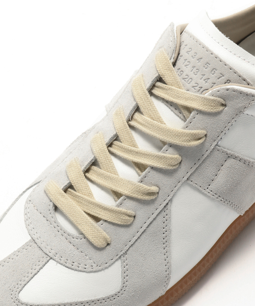 Maison Margiela(メゾンマルジェラ)の「MAISON MARGIELA (メゾン マルジェラ) REPLICA GERMAN TRAINER(スニーカー・メンズ・ブラック/ホワイト・41/42)」の5枚目の写真