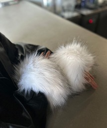 Kotoe（コトエ）の「フェイクファー 付け袖（アームカバー・メンズ）」