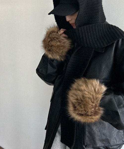 セール】フェイクファー 付け袖（アームカバー）｜Kotoe（コトエ）の