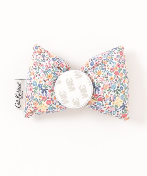 Cath Kidston(キャスキッドソン)の「パフィーリボンフォングリップ Harmony Ditsy(スマホグッズ・レディース・オレンジ・FREE)」の4枚目の写真