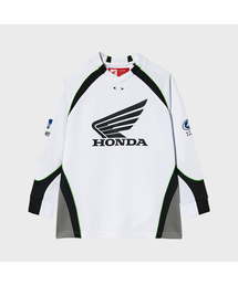 Motorcycle Raglan Jersey White