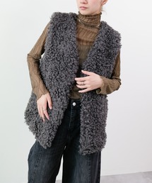 DOLLUPOOPS | ボアライクフェイクファーベスト(ベスト)