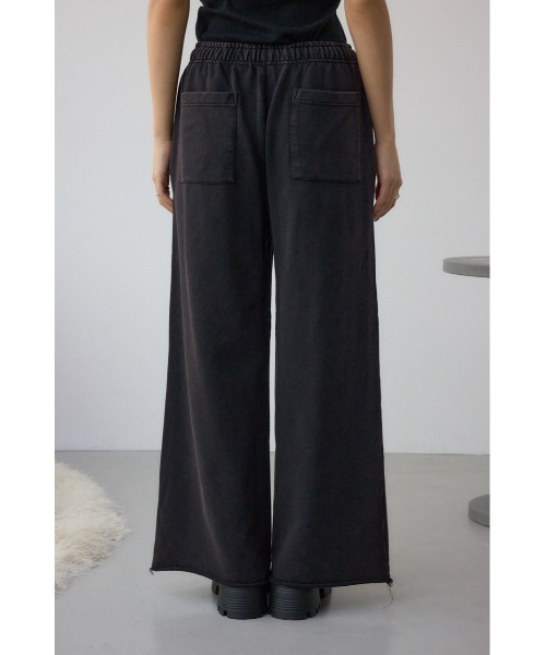 AZUL by moussy(アズールバイマウジー)の「ヴィンテージ加工スウェットパンツ(スウェットパンツ・レディース・ライトブラウン/杢グレー/ライトブラック・FREE)」の9枚目の写真