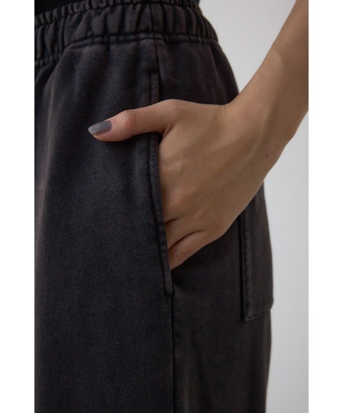 AZUL by moussy(アズールバイマウジー)の「ヴィンテージ加工スウェットパンツ(スウェットパンツ・レディース・ライトブラウン/杢グレー/ライトブラック・FREE)」の12枚目の写真