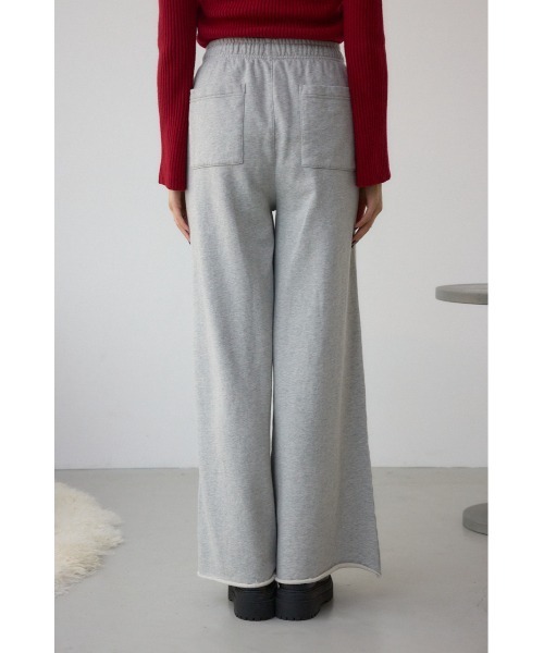 AZUL by moussy(アズールバイマウジー)の「ヴィンテージ加工スウェットパンツ(スウェットパンツ・レディース・ライトブラウン/杢グレー/ライトブラック・FREE)」の22枚目の写真
