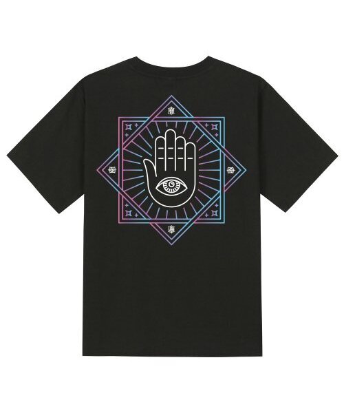 KAN6312(カン6312)の「KTB0075 ネオライン 半袖Tシャツ - ブラック(Tシャツ/カットソー・メンズ・その他・MEDIUM/SMALL/X-LARGE/LARGE)」の1枚目の写真