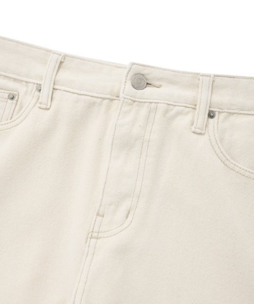 COVERNAT(カバーナット)の「レギュラーデニムパンツエクリュ(デニムパンツ・レディース・その他・MEDIUM/SMALL/X-SMALL/LARGE/XX-LARGE)」の4枚目の写真