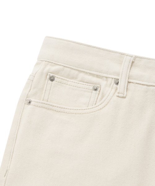 COVERNAT(カバーナット)の「レギュラーデニムパンツエクリュ(デニムパンツ・レディース・その他・MEDIUM/SMALL/X-SMALL/LARGE/XX-LARGE)」の6枚目の写真