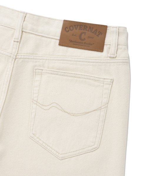 COVERNAT(カバーナット)の「レギュラーデニムパンツエクリュ(デニムパンツ・レディース・その他・MEDIUM/SMALL/X-SMALL/LARGE/XX-LARGE)」の7枚目の写真