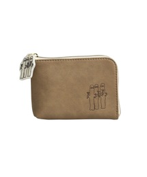 MOOMIN（ムーミン）の「MOOMIN ムーミン Lパース カード コインケース ミニ財布 小銭入れ ファスナーポーチ（コインケース）」