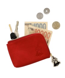 MOOMIN（ムーミン）の「MOOMIN ムーミン Lパース カード コインケース ミニ財布 小銭入れ ファスナーポーチ（コインケース）」