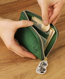 MOOMIN（ムーミン）の「MOOMIN ムーミン Lパース カード コインケース ミニ財布 小銭入れ ファスナーポーチ（コインケース）」